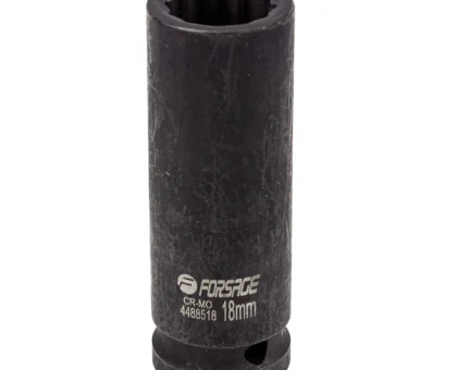 Головка ударная глубокая 18мм (12гр.), 1/2''