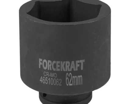Головка ударная глубокая 62мм (6гр.), 3/4''