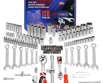 Набор инструментов 125пр. 1/4'', 1/2''(6гр.)