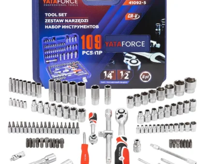Набор инструментов 109пр. 1/4'', 1/2''(6гр.)