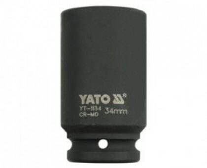 Головка торцевая ударная 3/4" 6гр. 34мм L90мм CrMo "Yato"