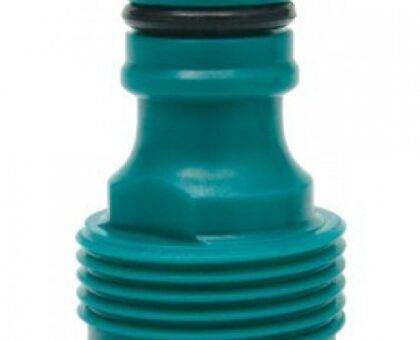 Адаптер поливочный с наружной резьбой 3/4", ABS "Flo" на КАРТОНКЕ