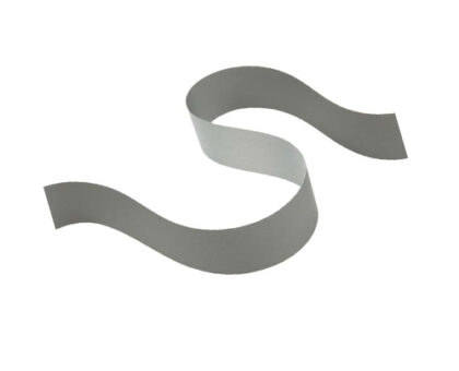 Лента световозвращаемая серая 65% полиэстер 35% хлопок ширина 2.5 см
