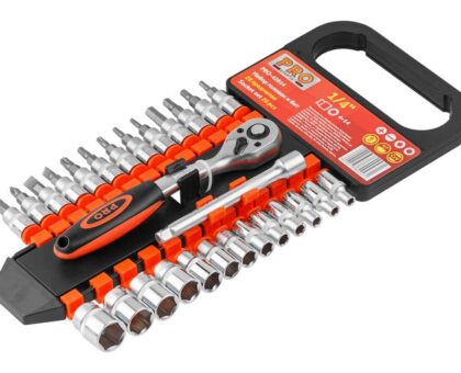 Набор головок и бит 28пр. 1/4" PRO STARTUL (PRO-42814)
