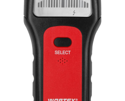 Детектор проводки WORTEX MD 5009 в кор., проводка 50 мм, металл 38 мм, 9 В крона