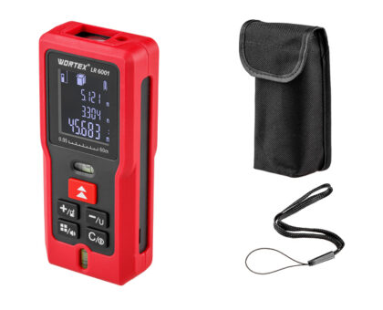 Дальномер лазерный WORTEX LR 6001 в кор., 0.05 - 60 м, +/- 2 мм/м