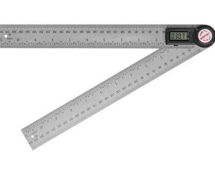 Угломер-линейка электронный WORTEX DAR 3000 в кор. +-0,2°, 300 мм