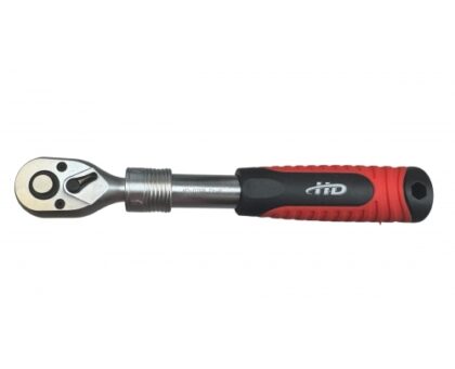 Ключ трещоточный для головок 3/8" 72T телескопический L230-330мм "H-D"