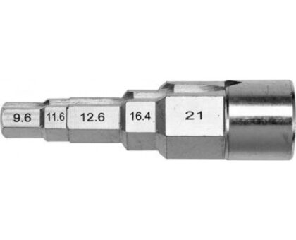 Головка Калибратор FORA ступенчатая 1/2" (3/8", 29/68", 1/2", 21/32", 27/32") CrV "H-D"