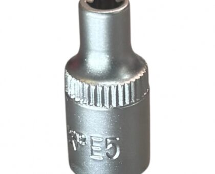 Головка торцевая 1/4" TORX Е5, L25 мм, CrV "H-D"