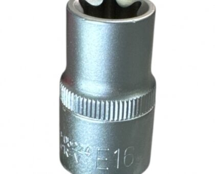 Головка торцевая 1/2" TORX Е16, L38 мм, CrV "H-D"
