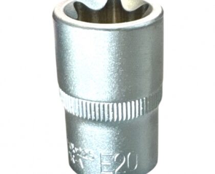 Головка торцевая 1/2" TORX Е20, L38 мм, CrV "H-D"