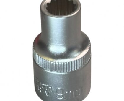 Головка торцевая 1/2" 12гр. 9 мм, L38 мм, CrV "H-D"