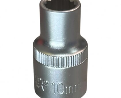 Головка торцевая 1/2" 12гр. 10мм, L38 мм, CrV "H-D"