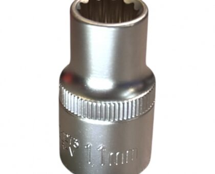 Головка торцевая 1/2" 12гр. 11мм, L38 мм, CrV "H-D"