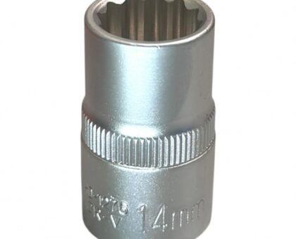 Головка торцевая 1/2" 12гр. 14мм, L38 мм, CrV "H-D"