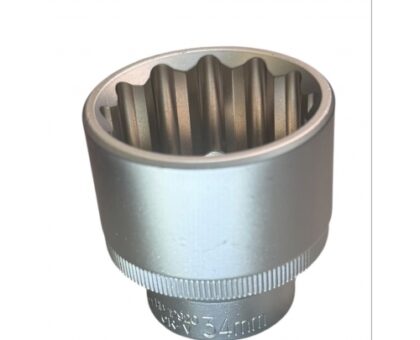 Головка торцевая 1/2" 12гр. 34 мм, L42 мм, CrV "H-D"