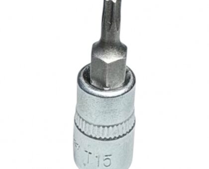 Головка 1/4" с насадкой TORX T15, длина 37 мм CrV "H-D"