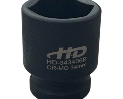 Головка торцевая ударная 3/4" 34мм 6гр. L58мм CrMo "H-D"