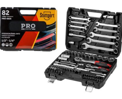 Набор головок и ключей 82пр. 1/4",1/2" PRO STARTUL STUTTGART (PRO-082S)