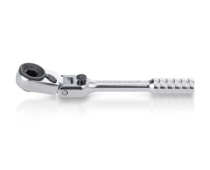 Трещотка 1/4" мини, 60зуб. 110мм, с шарниром  TOPTUL