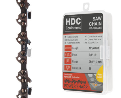 Цепь 40 см 16" 3/8" LP 1.3 мм 55 зв. (в пласт. боксе) HDC