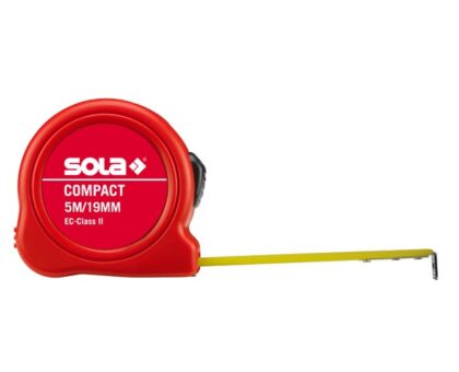 Рулетка  3м/16мм «Compact» CO 3m (SOLA)