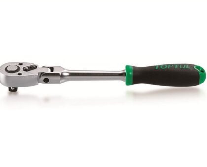 Трещотка с шарниром 1/2" 72зуба 305мм TOPTUL