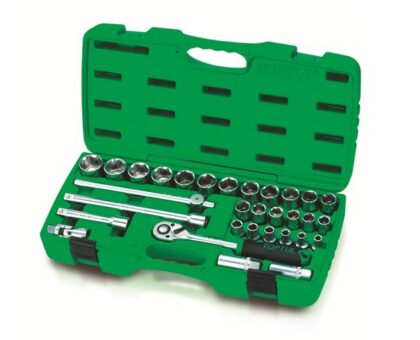 Набор головок 1/2" 8-32мм 31предм. 6гр. TOPTUL