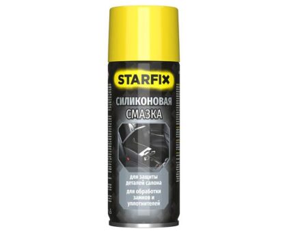Смазка силиконовая STARFIX (аэрозоль) 520 мл