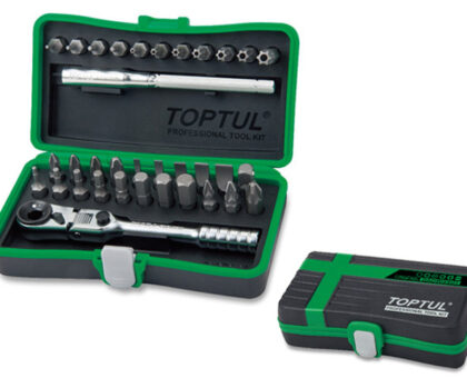 Набор головок MINI 1/4" 34предм. 6гр.TOPTUL