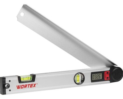 Угломер электронный WORTEX DAM 4100 в кор. +- 0,3°, 410 мм