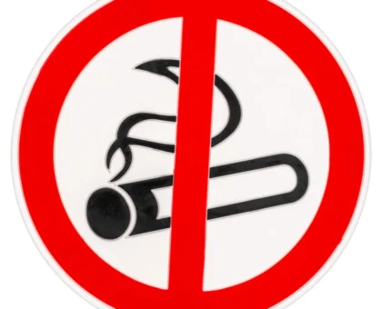 Коврик нескользящий д/панели ''No Smoke''(ф16см