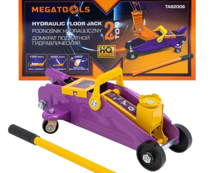 Домкрат подкатной гидравлический 2т (h min 135мм, h max 300мм)