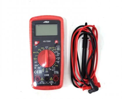 Мультиметр цифровой 0-600 V, 0-10 A "H-D"